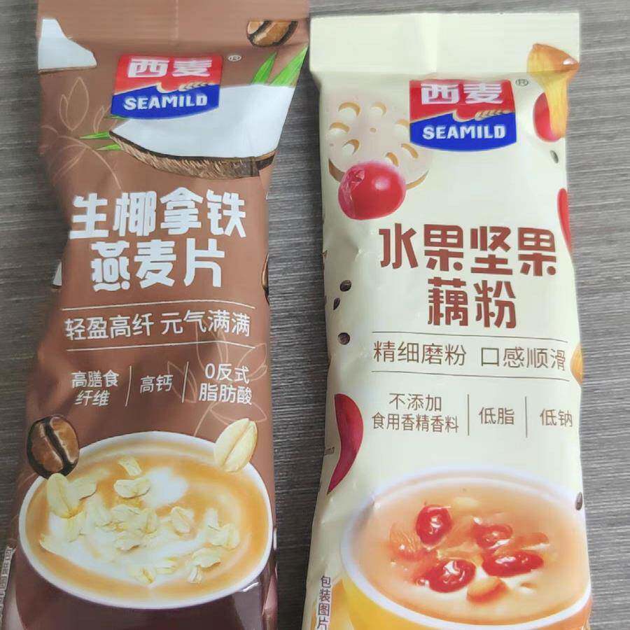 西麦燕麦片猴头菇牛奶红枣藕粉冲泡营养早餐即食冲饮独立小包装