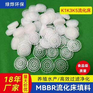 MB材BR流化床填 污水处理K填1K3K5滤 生物悬浮鱼缸过滤m料bLHCLYb
