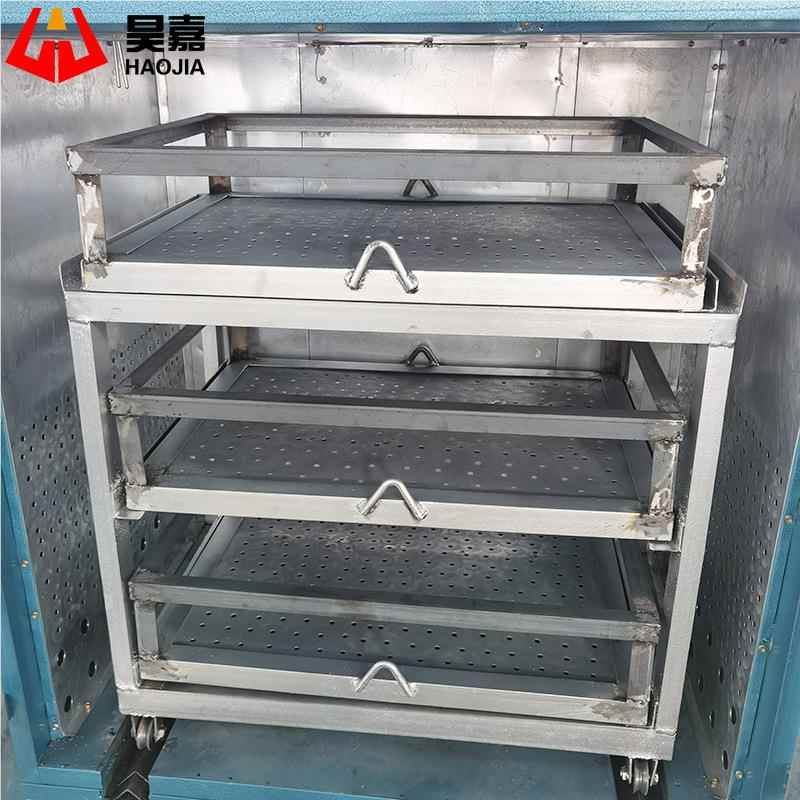 推车烘箱次DHG-3硫化千层架烘箱恒温烤工业烤箱排二胶中型烘式房