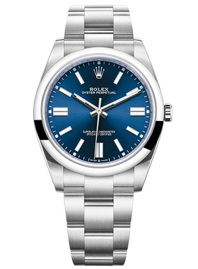 盒证[9.8新]劳力士蚝式恒动钢自动机械手表男表m124300-0003