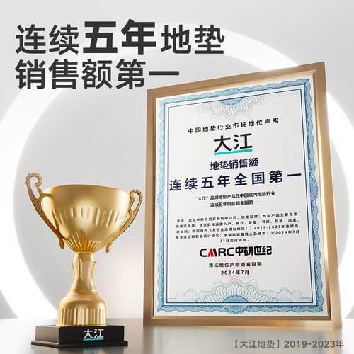 大江浴室吸水地垫垫酒地巾加厚HZX-2409毯防滑脚店家用卫生间门地