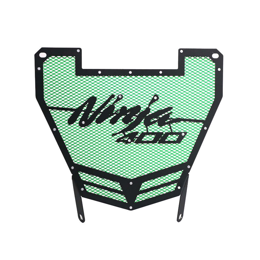 忍者400改装 NINJA400 18-24年 改装水箱网散热 导流罩护网前挡泥