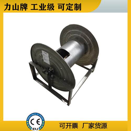 不锈钢工业软管卷管器冲洗卷盘30米手动消防高压大型水管收管器