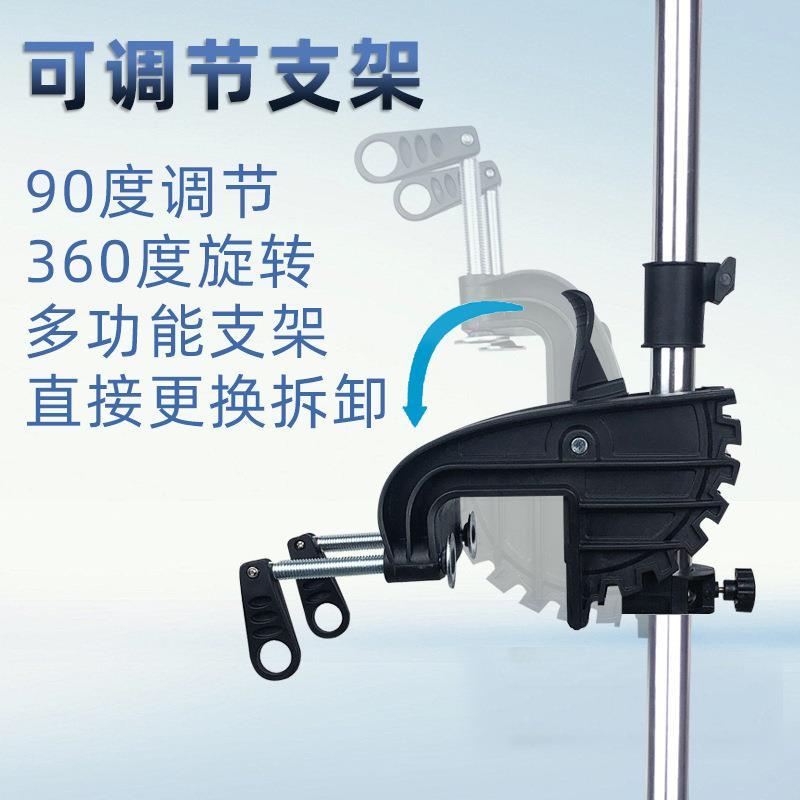 船用电动无刷推进器橡皮艇充气皮划艇马达螺旋桨挂架船外机垒德株