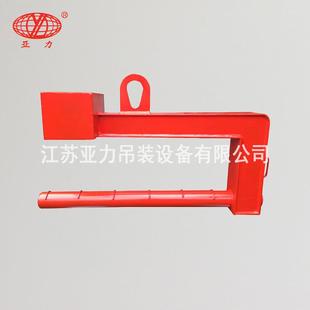钢卷吊具双叉线材吊钩 单吊耳式 C型双卷板吊具双吊环式 套筒式