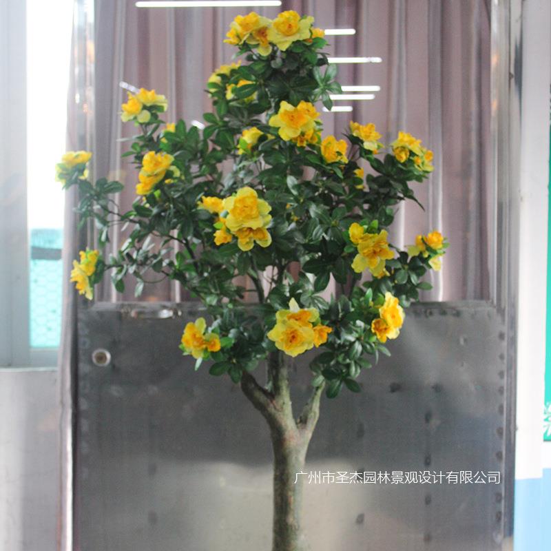 仿真牡丹 酒店婚庆装饰牡丹假花装饰绿植仿真乔木牡丹 可来图设计