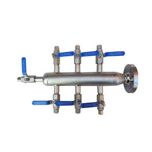 多管路气动元件分配箱气块KFQ空气气源分配器不锈钢气源分配器