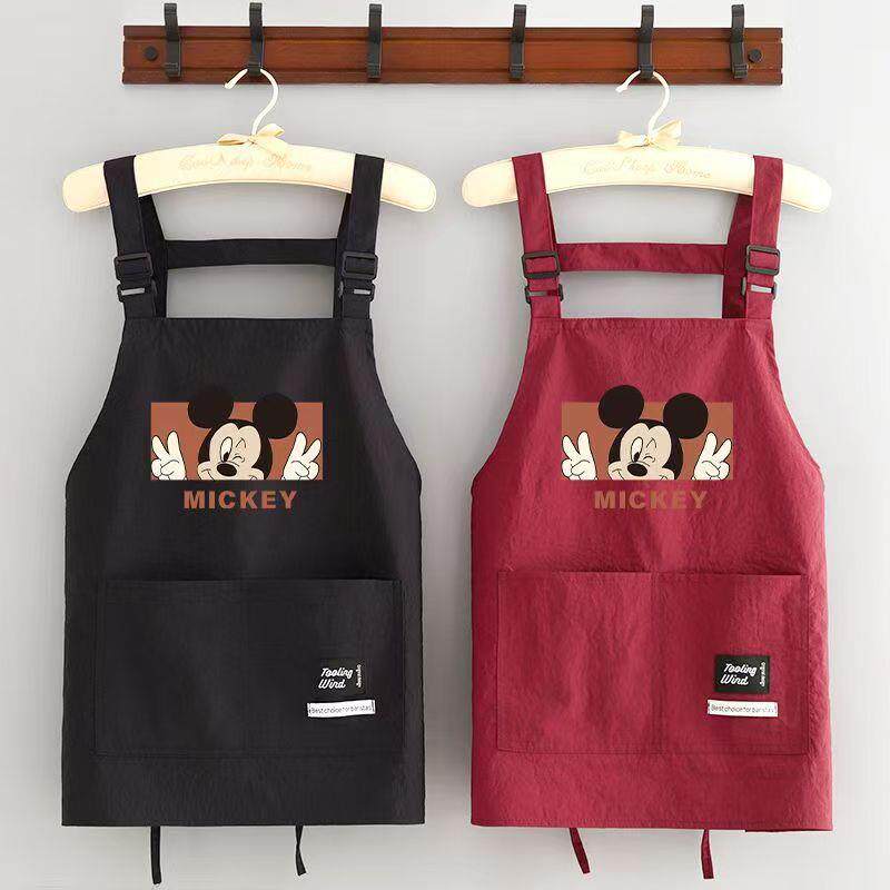 特别洋气好看的围裙女性感新款防泼水工作服女时尚家用厨房做饭餐