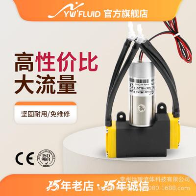 远望大流量真空隔膜泵低噪音微型泵07并联