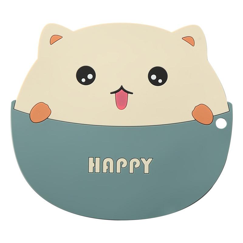 耐高温隔热硅胶简约防水餐桌餐垫