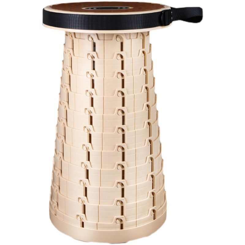 车载户外便携式软胶凳子旅行可调伸缩座椅收缩地摊火车夜市马扎