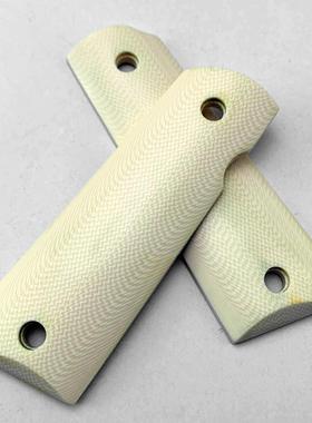 1911配1r件改牙装191Gips手柄树脂仿象手柄CN现货C刀柄材料