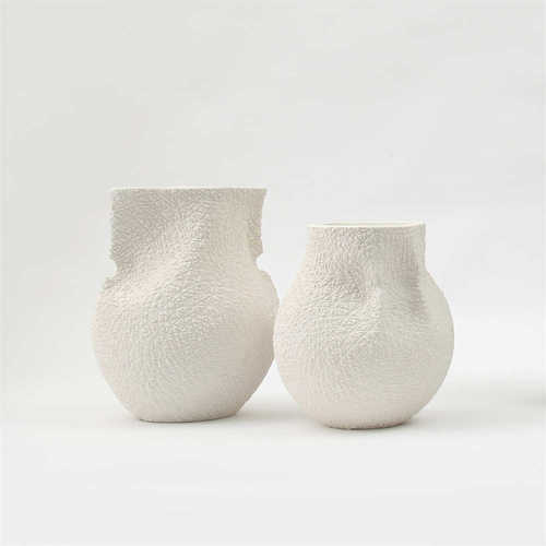 极简黑白陶瓷花瓶创意插花花器家居摆件软装饰品样板间客厅厂家新