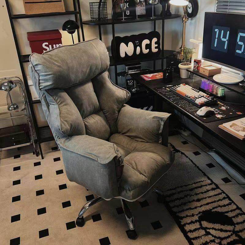 电脑椅沙发椅加宽加大电竞沙发高级办公室宿舍单人沙发电竞椅可躺