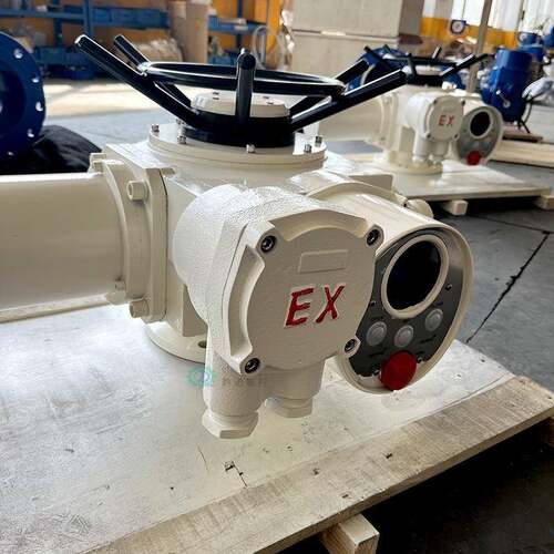 DZB60-18开关防爆型电动执行器 转矩600N·m 手电两用ZB60防爆BT4