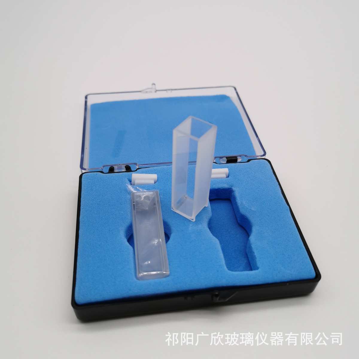 石英比色皿751/722 10mm 20mm 30mm 40mm 2只/盒 光谱分析比色皿