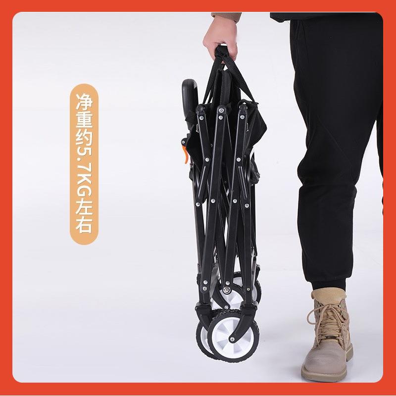 △摆摊小推车市折F$ph($px叠拉车取快小递买行李搬家车拖便菜携一