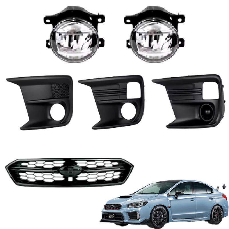 适用于斯巴鲁SUBARU WRX 2018热卖汽车前保险杠大灯雾灯尾灯配件