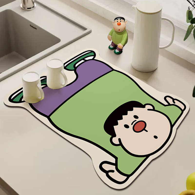 厨房台面硅藻泥沥水垫餐桌直饮机咖啡机吸水垫防水控水隔热杯垫,居家布艺,地毯,淘宝优惠券,粉丝福利购,淘宝优惠卷