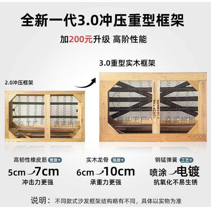 现奶油大风白沙发客厅三人位户型IYJ代简约直小排法式复古布艺沙