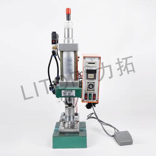 LITOP力拓200公斤0-400度可调气动热铆机热压机木制品熏蒸烙印
