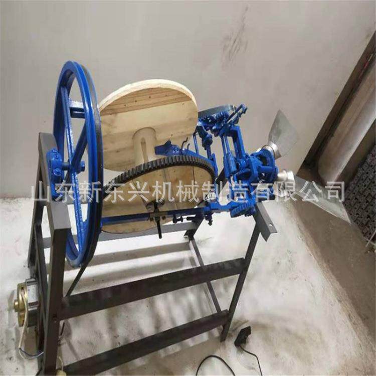草绳编织机打草绳机器拧草绳机器稻草草绳子编织机器双股旋转