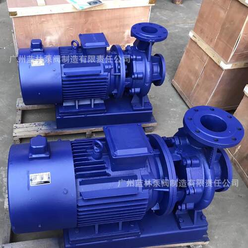 IRW卧式管道离心泵IRW40-200IA冷热水循锅炉耐高温管道泵