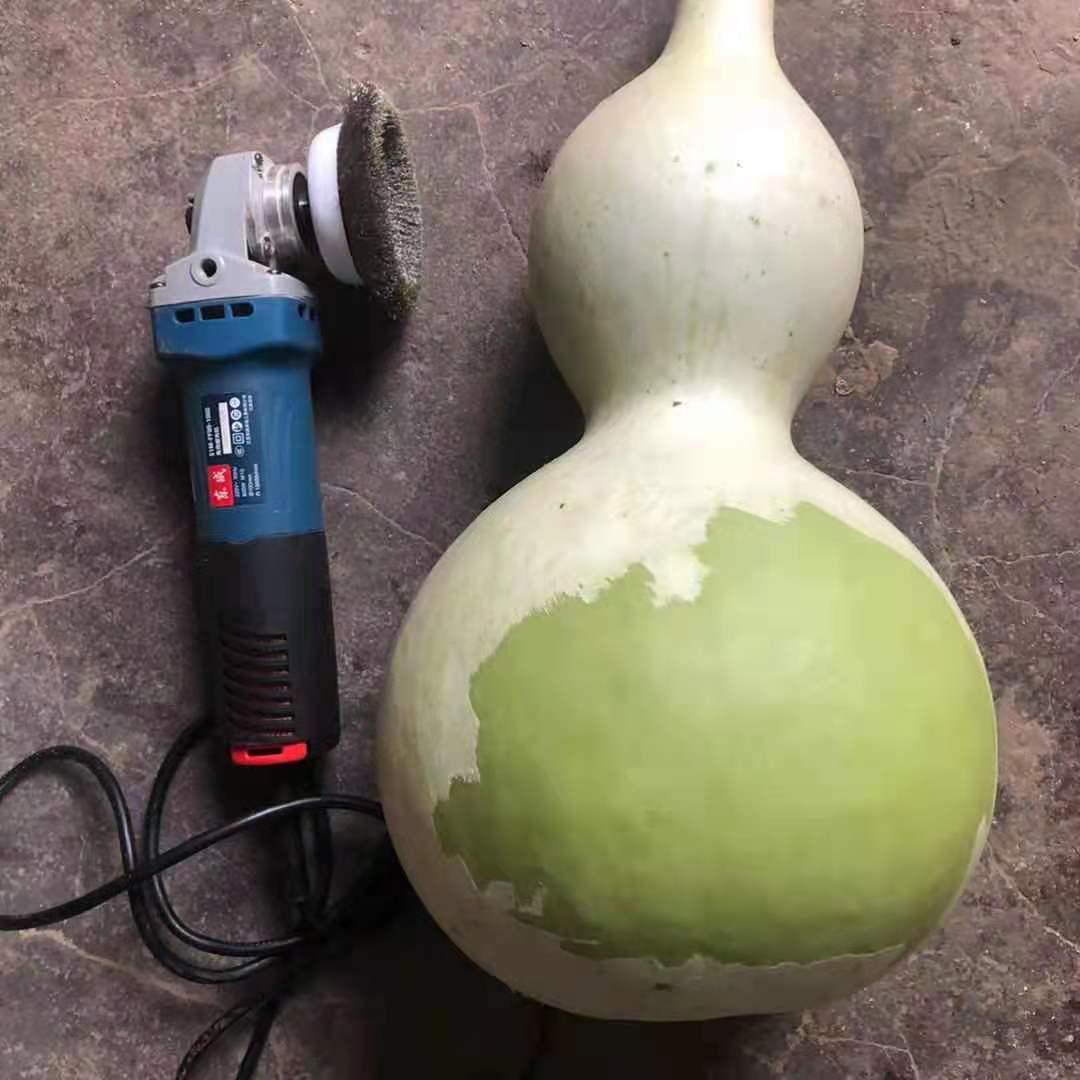 葫芦去皮钢丝刷抛光打磨碗形不锈钢丝除锈打皮机大葫芦去皮钢丝刷