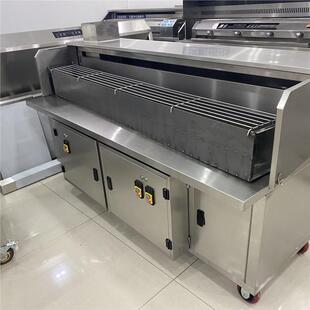 昕炙匠高端水电复合无烟烧烤炉商用烧烤油烟净化器不锈钢材质环保