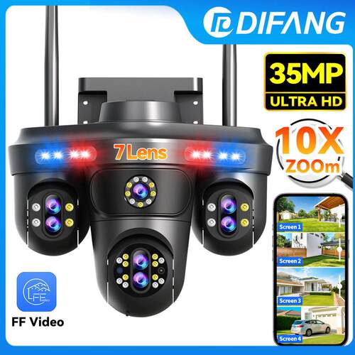 10X 4 lens 3PTZ   wireless home camera   CCTV Camera OEM