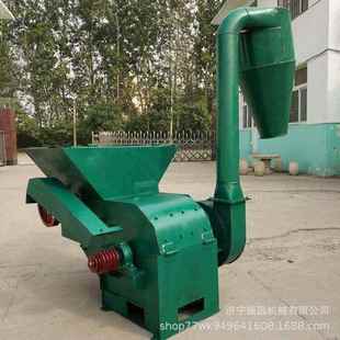 锤片式 60秸秆饲料粉草机玉米芯养殖场揉丝机 沙克龙粉碎机50