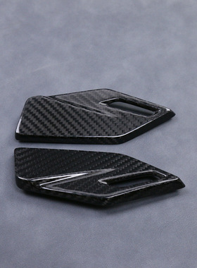 适用COTO 800NK 犀灵+ 摩托车碳纤维外壳改装配件 脚踏跟板