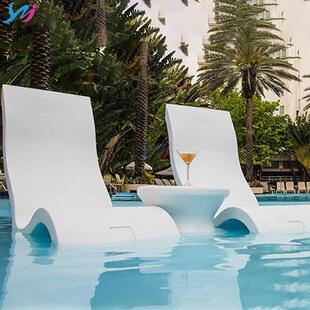 S玻璃YMJ 703沙钢滩休闲躺椅别墅泳池会所户外休露台花园息椅子现
