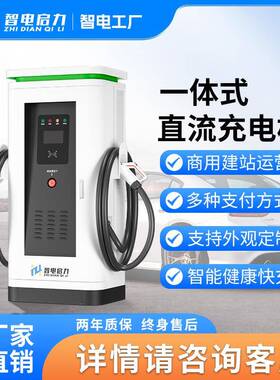120KW-480KW新能源电动汽车快速充电桩商用双枪快充直流桩充电站