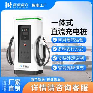 120KW-480KW新能源电动汽车快速充电桩商用双枪快充直流桩充电站