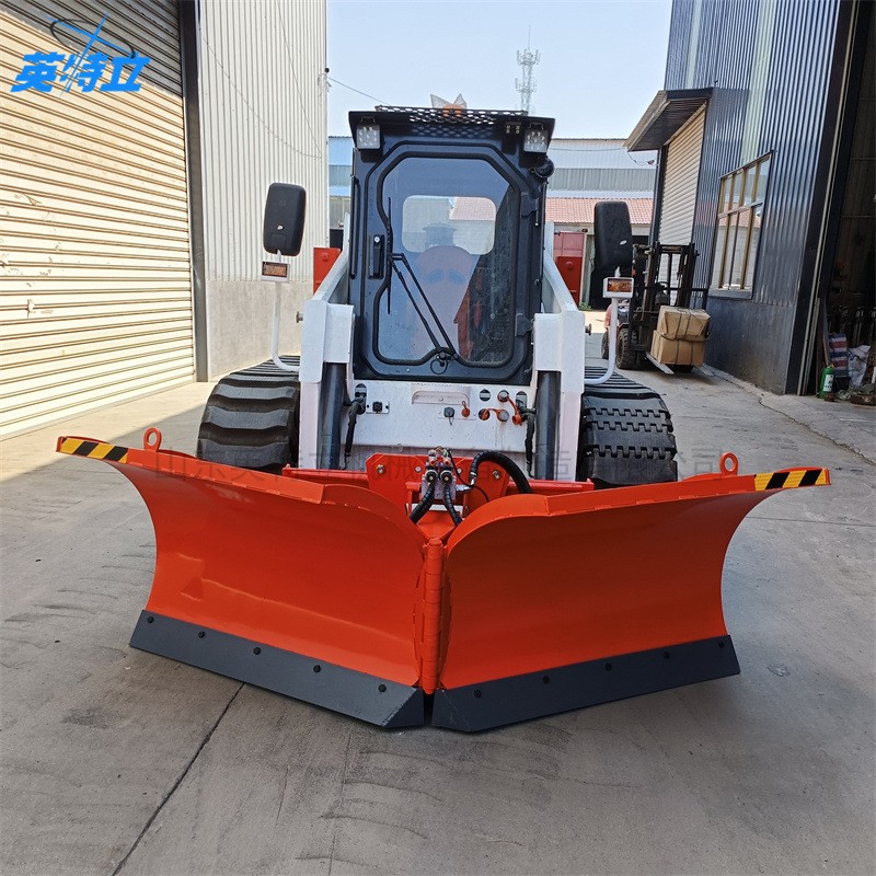 装载机属具除雪铲设备路面积雪清理铲雪板冬季路面清雪器