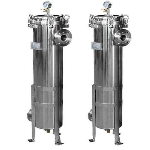 化工行业过滤水中杂质不锈钢袋式过滤器，LFzx-2-3