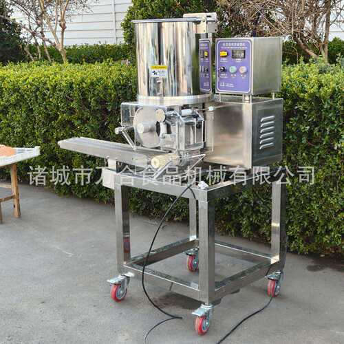 全自动牛RSJ肉饼成型生机蔬菜饼成家型备设备虾饼鱼饼产设源头厂