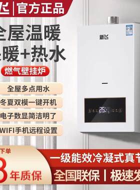 壁挂炉天然气家用锅炉地暖暖气片取暖恒温热水器两用变频锅炉