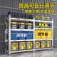 不锈钢货架商用冷库房可调节重型仓储货架不锈钢中型轻型仓储货架