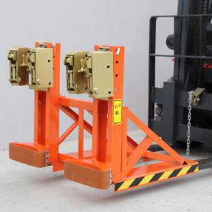 鹰嘴油桶夹叉车专用油桶夹具加重型抱吊桶器搬运夹塑料桶铁桶夹子
