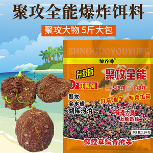 大爆炸抛竿鱼饵鱼饵综合路亚饵