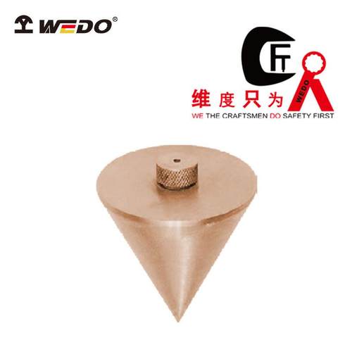 WEDO维度防爆线锤无磁无火花铍青铜线锤建筑化工石油专用锤 BE193