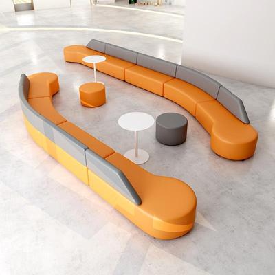 公司售楼中心商场酒店休息区大厅办公室休闲 会客洽谈接待沙发组