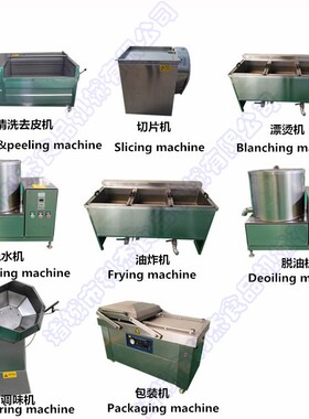 供应贵州土豆片油炸锅厂家 土豆片油炸生产线 小型薯片油炸线设备