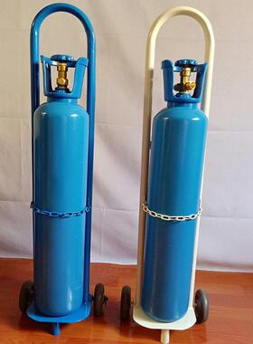 气瓶推车8L10L15L钢瓶小推车搬运车工业氧气乙炔瓶手推车小推车