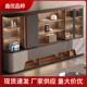 文件柜办公室老板桌背景落地柜收纳储物柜资料柜总裁领导书柜组合