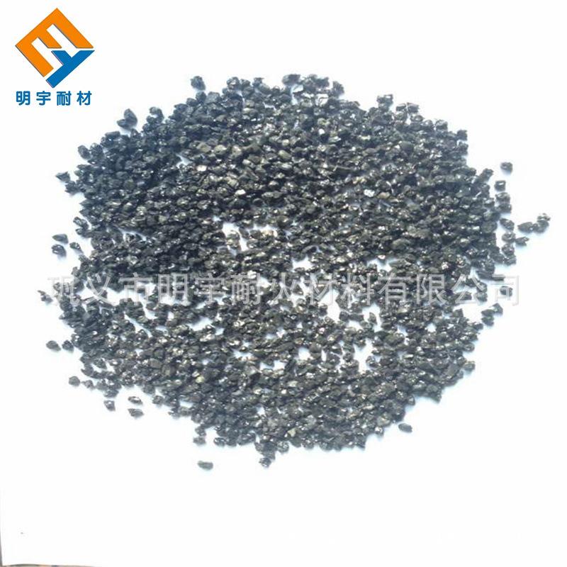 固结 树脂 涂附磨具用金刚砂 切片切割片填充黑亮铜矿砂粘结性好