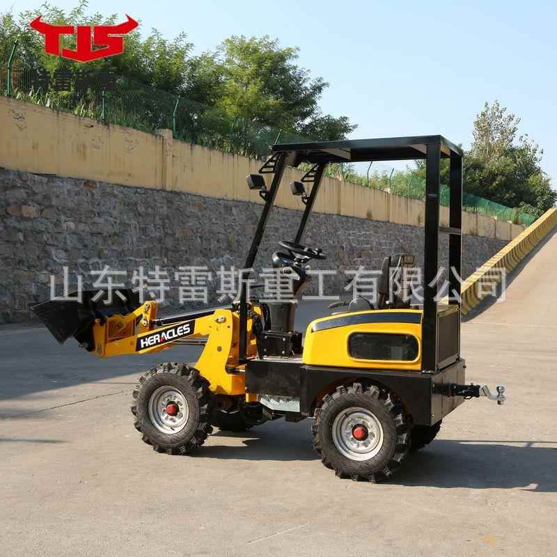 动H16能0家用电动装载机23新果园农E场牧场多功小型四轮电小铲车