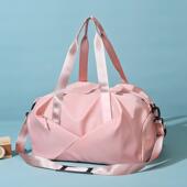 健身包瑜伽运动包女干湿分离收纳训练包大容量手提斜跨旅行包